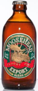 Canadian Stubby Beer Bottle of Moosehead